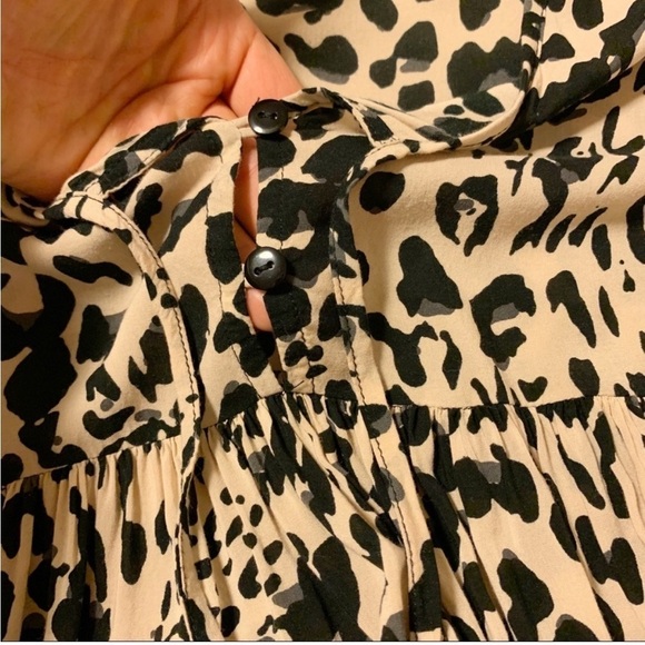 Auguste Heavenly Creatures Mini Dress Boho Cheetah animal print - Picture 7 of 15